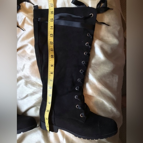 Women’s Just Fab black boots. Size 8.5. Like new. - Picture 6 of 7